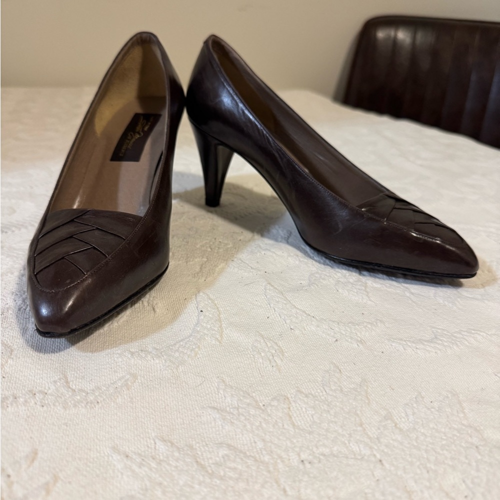 Sesto Meucci Made in Italy Brown‎ Heels 8 Medium